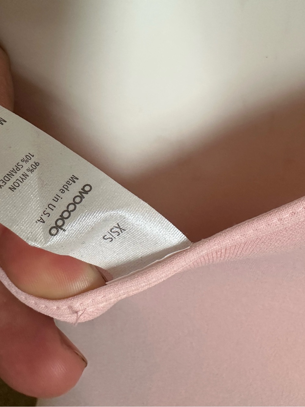 avocado Soft Pink Cold-Shoulder Short Sleeve Top - Picture 5 of 6
